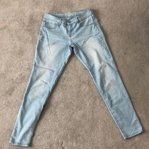 Light blue jeans